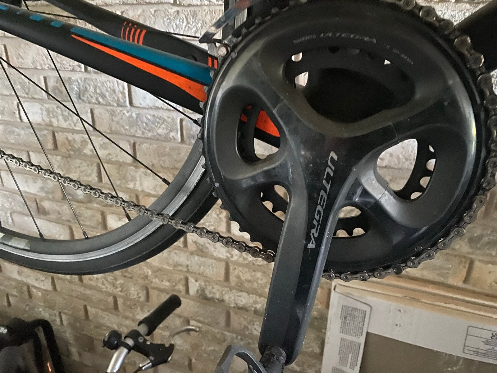 Giant TCR Carbon Ultegra racefiets (2017), garmin Edge 820, Ophalen, Gebruikt, Carbon, Giant