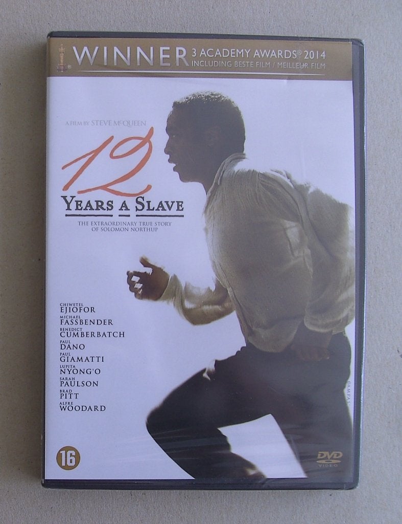 DVD  12 Years a Slave, Alle leeftijden, Ophalen of Verzenden, Nieuw in verpakking, Historisch of Kostuumdrama