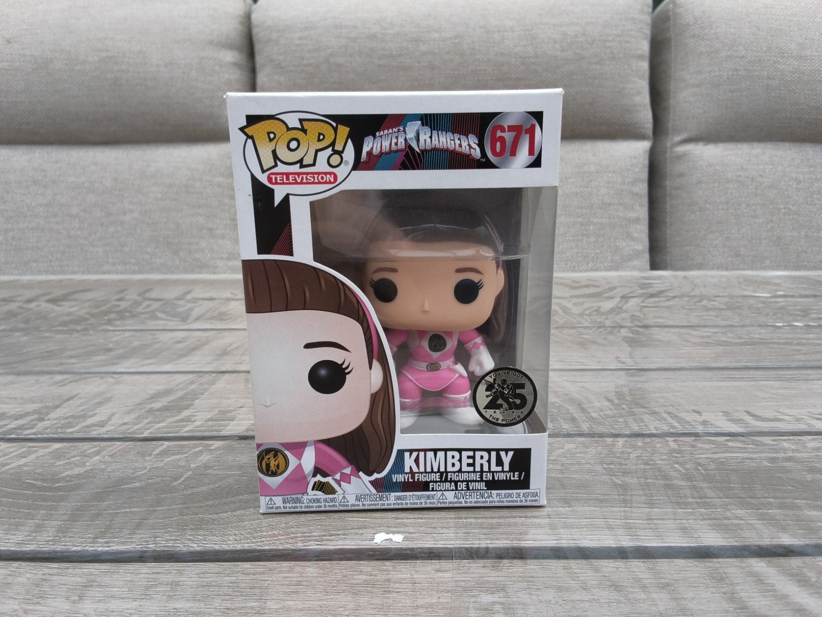 Saban's power rangers  - kimberly 671, Ophalen of Verzenden, Zo goed als nieuw