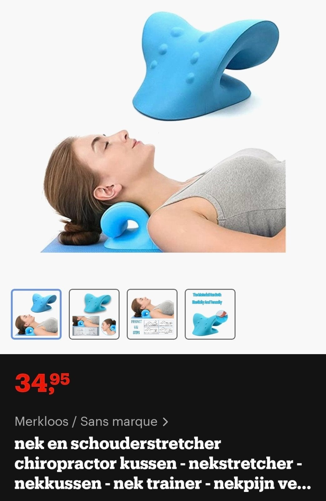 nekstretcher, Ophalen of Verzenden, Zo goed als nieuw, Apparaat