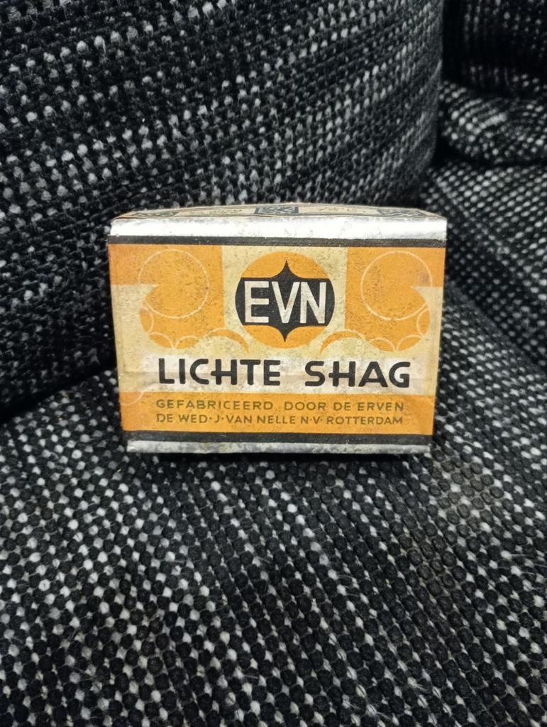 Lichte shag evn, Ophalen of Verzenden, Zo goed als nieuw, Tabaksdoos of Verpakking