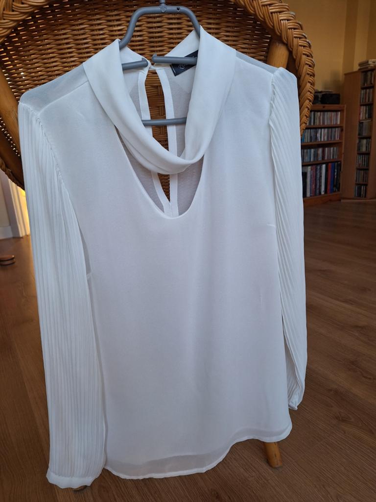 NIEUW zeer chique dames blousje maat 36 merk PARKA NERA, Ophalen of Verzenden, Nieuw, Maat 36 (S), Wit
