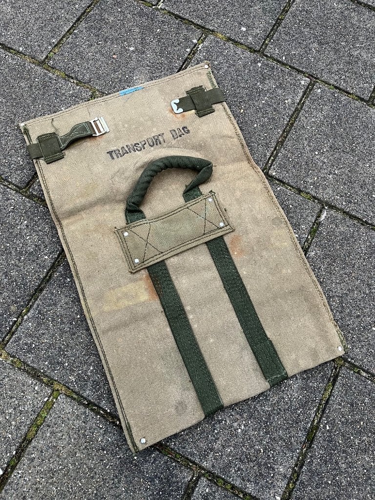 WW2 US Army Heavy Duty Transport Bag, Verzamelen, Ophalen of Verzenden, Landmacht, Amerika, Overige typen