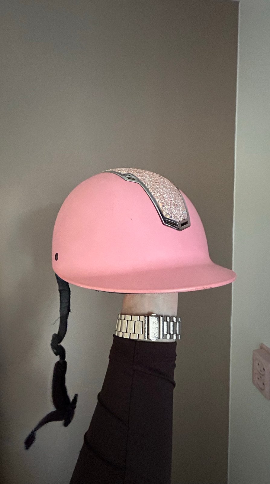 Roze cap harry’s horse, Dieren en Toebehoren, Dressuur, Ophalen of Verzenden, Rijhelm/cap, Roze