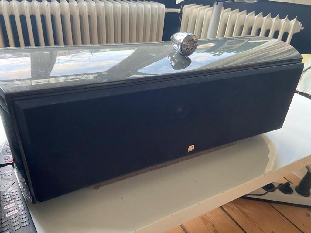KEF XQ center speaker ( reference sound ), Zo goed als nieuw, 60 tot 120 watt, Center speaker, Ophalen