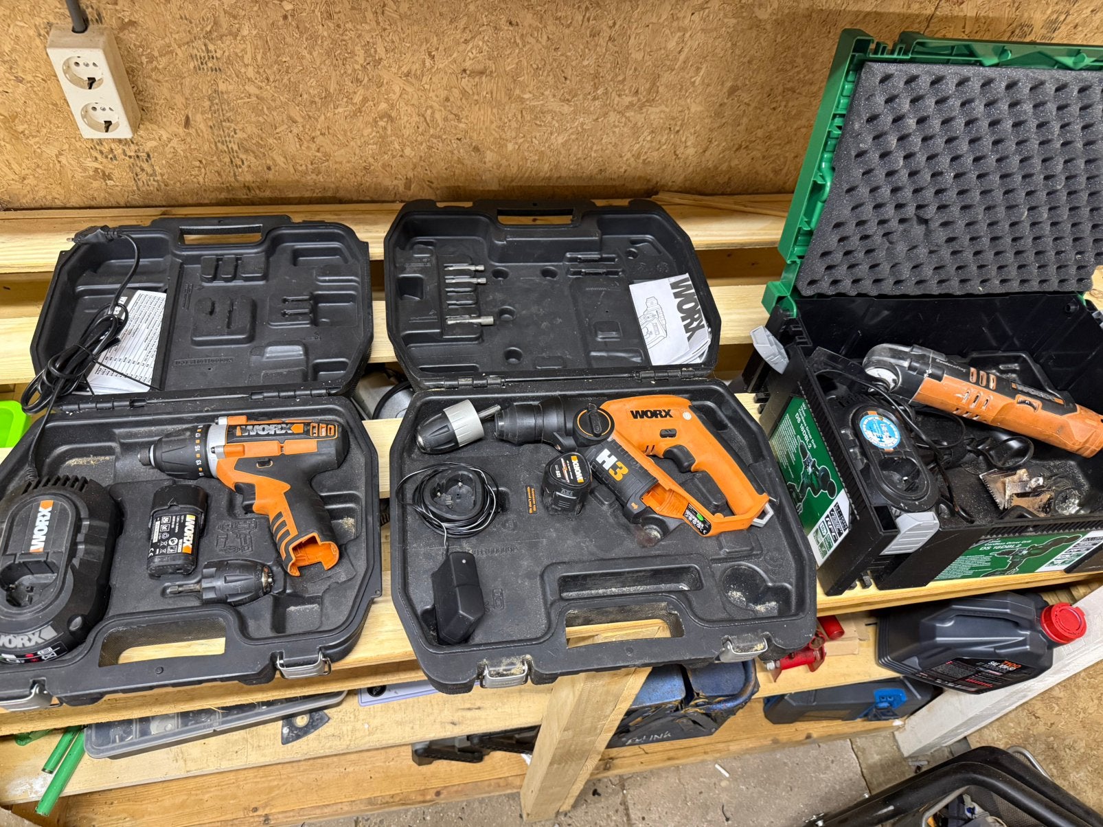 Worx accu gereedschap, Doe-het-zelf en Verbouw, Ophalen, Gebruikt, Boormachine