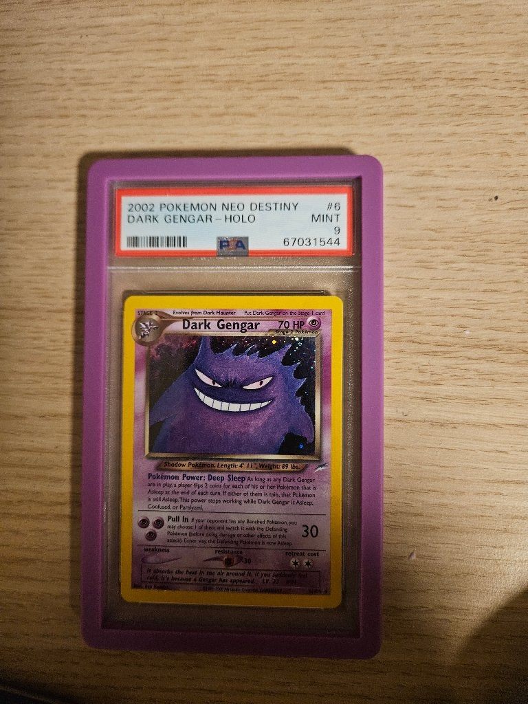 Dark gengar, Ophalen, Zo goed als nieuw, Losse kaart