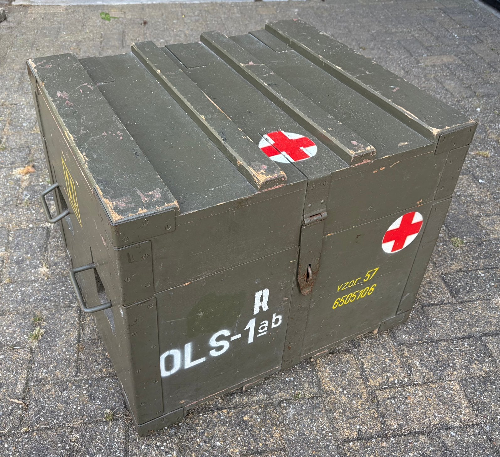 Leger kist 70x60x56, Ophalen, 50 – 75, Gebruikt, 50 tot 100 cm