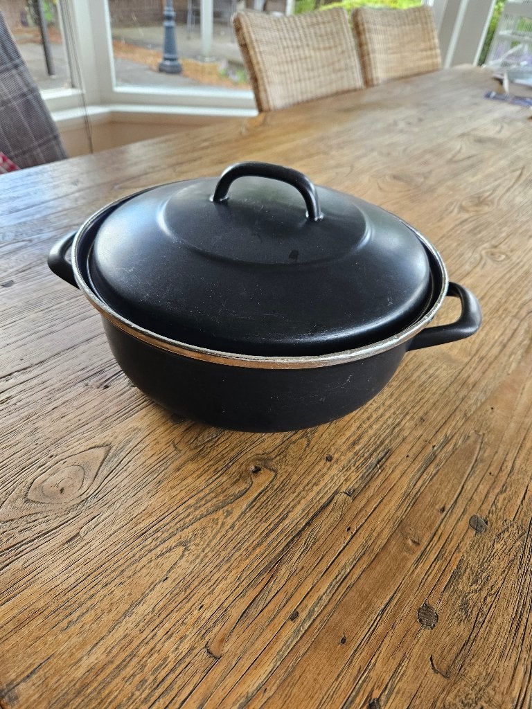 Braadpan gratis, Huis en Inrichting, Keuken | Potten en Pannen, Ophalen, Overige materialen, Gebruikt, Inductieplaat