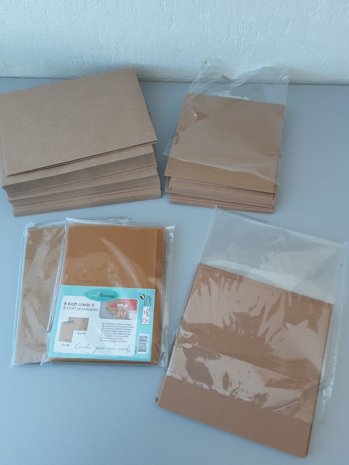 kraft enveloppen diverse maten., Ophalen of Verzenden, Nieuw, Papier of Karton