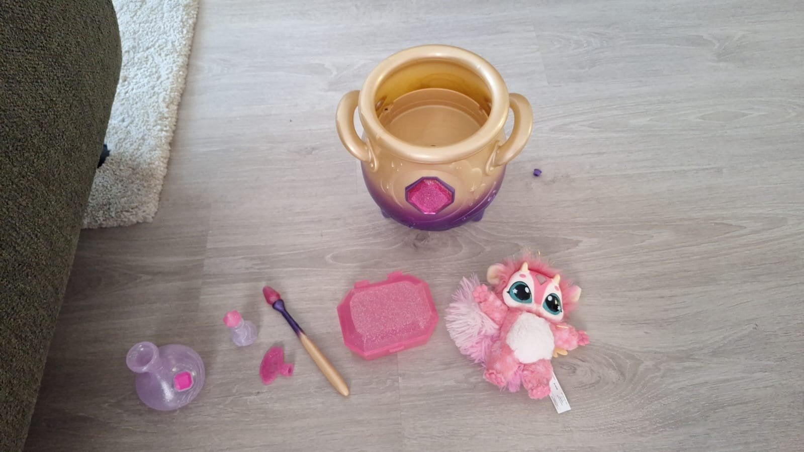 Magic Mixies Toverketel met Mixie Pluche, Ophalen of Verzenden