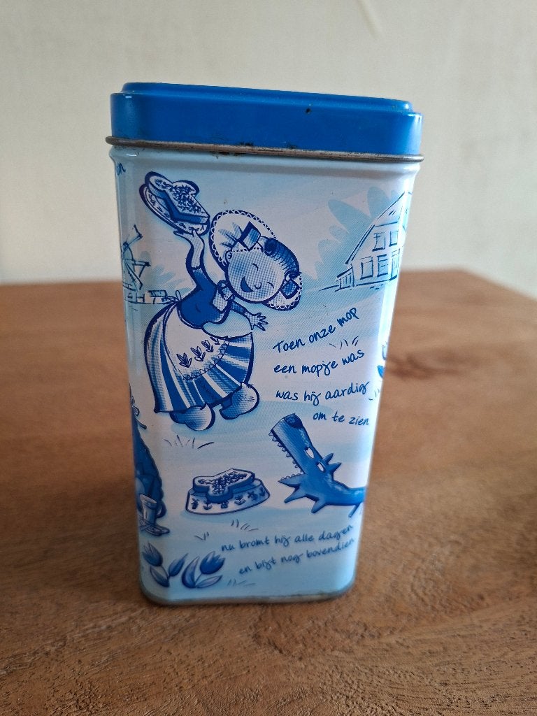 Vintage De Ruijter Hagelslag Blik – Albert Heijn Editie, Ophalen of Verzenden, Gebruikt, Overige, Overige merken