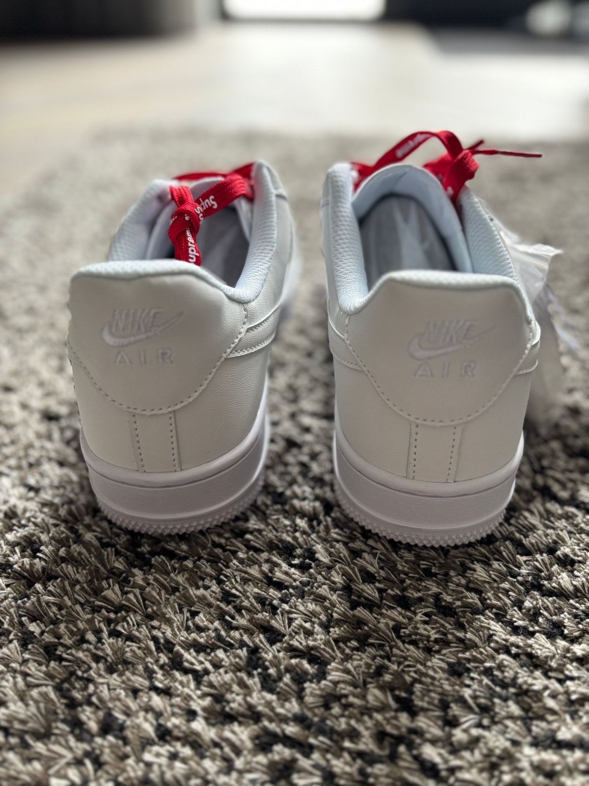 NikeAirForce Supreme, Kleding | Heren, Schoenen, Verzenden, Wit, Nieuw, Sneakers of Gympen