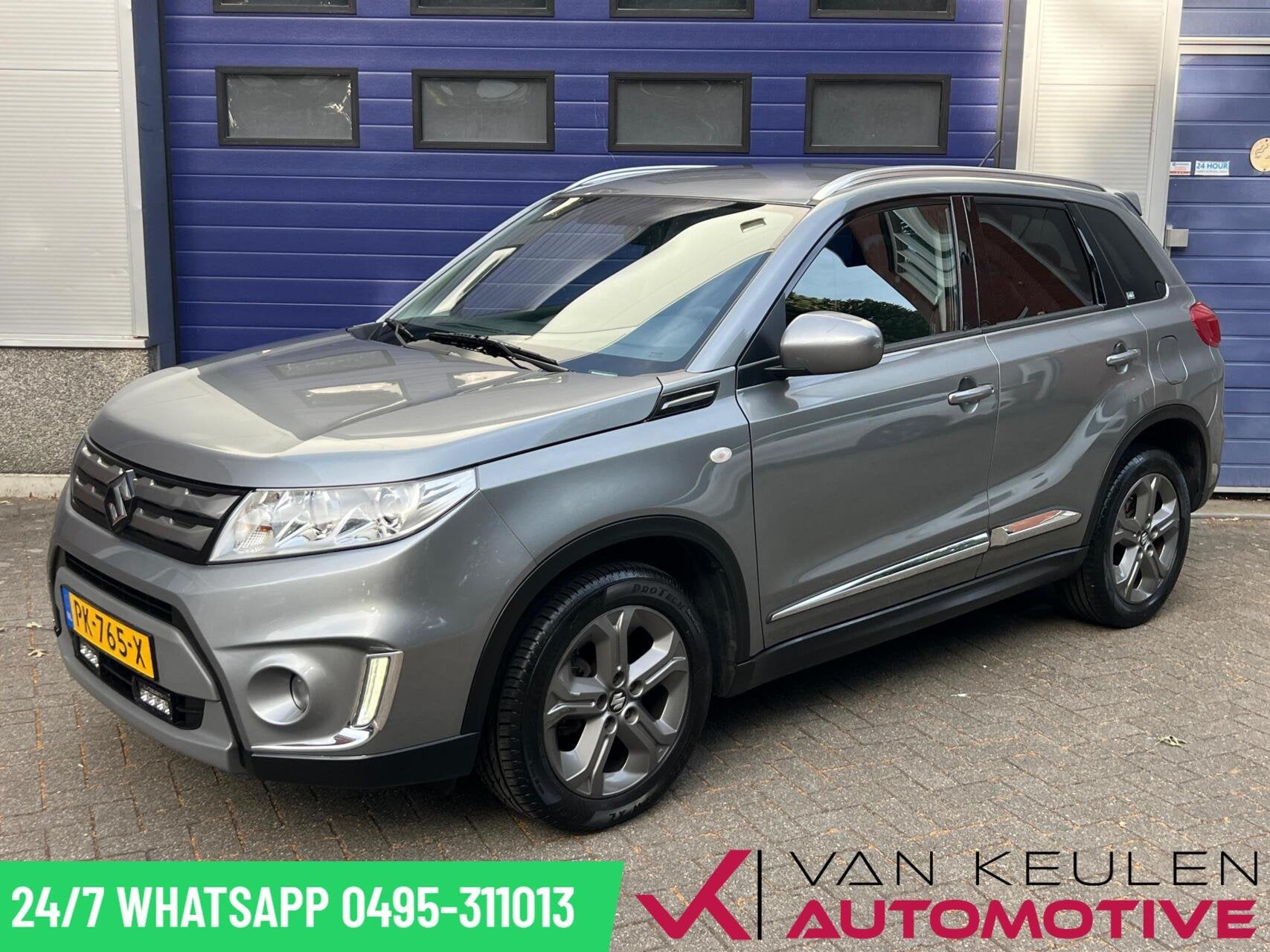 Suzuki Vitara 1.6 Automaat l Trekhaak l Navi l Carplay l, Stof, Gebruikt, 4 cilinders, 400 kg