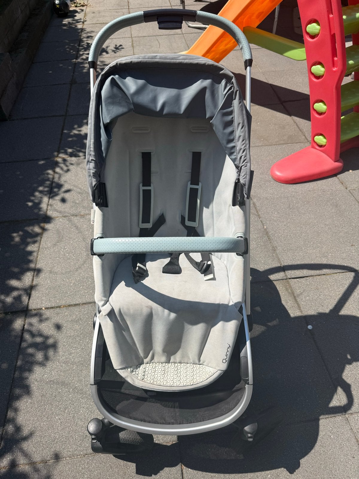Quinny Hubb Duo wagen met 2 zitjes en accessoires, Ophalen, Gebruikt, Duowagen, Quinny