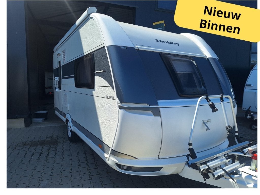 Hobby De Luxe 460 SFF - 2021 Cassetteluiffel + Mover - Fiets, Overige typen, Hobby, Tot en met 3, Particulier