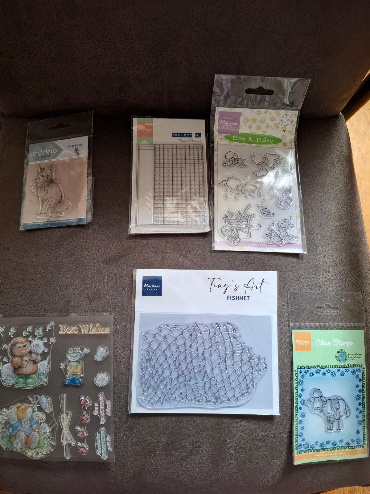Clearstamps, Hobby en Vrije tijd, Stempelen, Ophalen of Verzenden, Houten stempel
