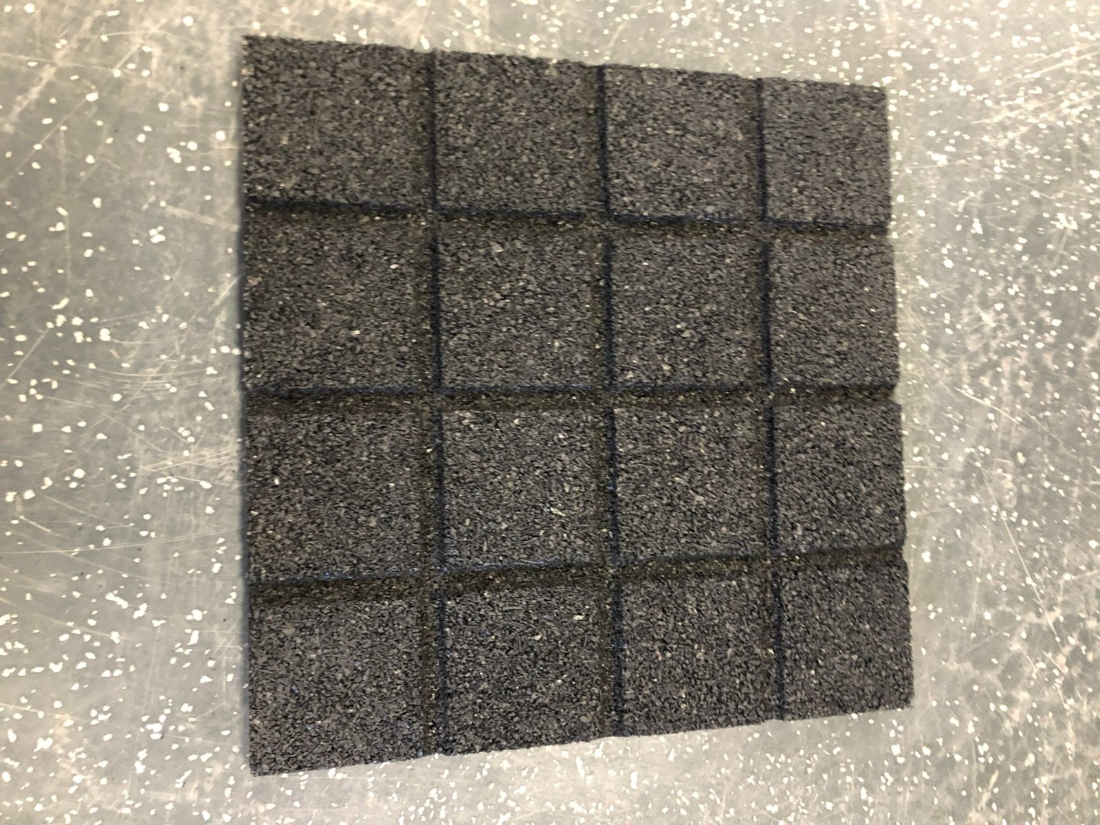 Rubberen tegels tegel mat matten 50 x 50 x 2,5 cm, Tegels, Gebruikt, Overige typen, Rubber