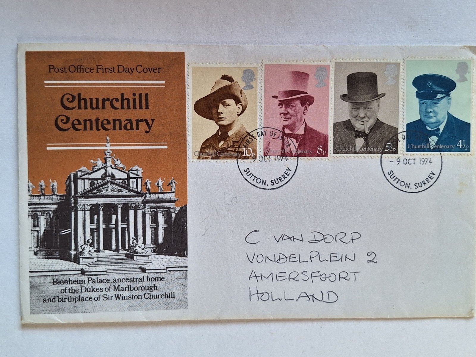 Churchill Centenary, Ophalen of Verzenden, Nederland