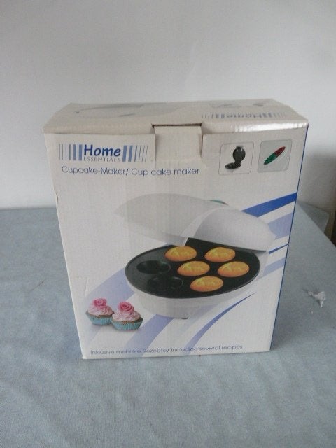   Mini witte  cupcake-maker, nieuw in doos., Ophalen of Verzenden, Nieuw, Cupcakes, Bakvorm