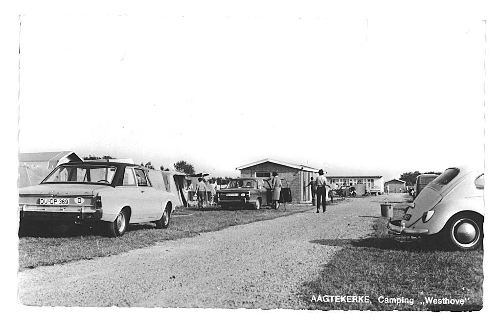948590 Aagtekerke 1972 ZL Camping Westhoven _Gelopen, Ophalen of Verzenden, 1960 tot 1980, Gelopen, Zeeland