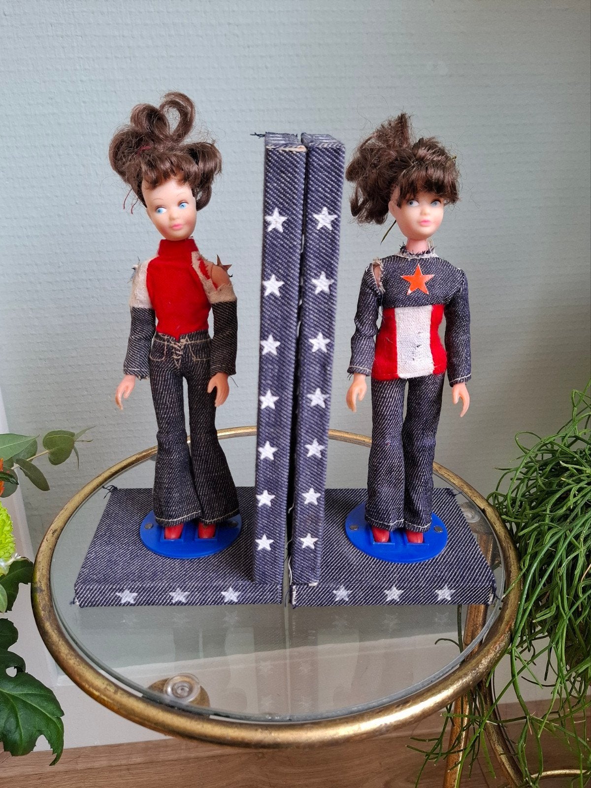 Vintage: Barbie Boekensteunen 1980s, Ophalen of Verzenden, Gebruikt, Overige typen