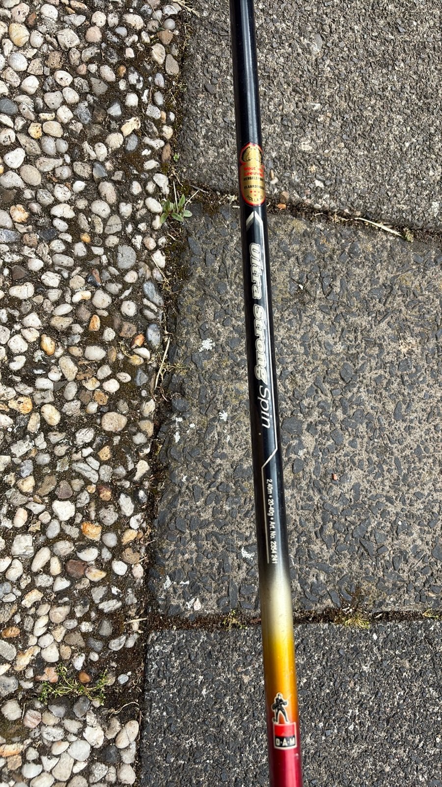 Hengel met molen - Ultra Strong Spin, Ophalen, Gebruikt, Complete hengel