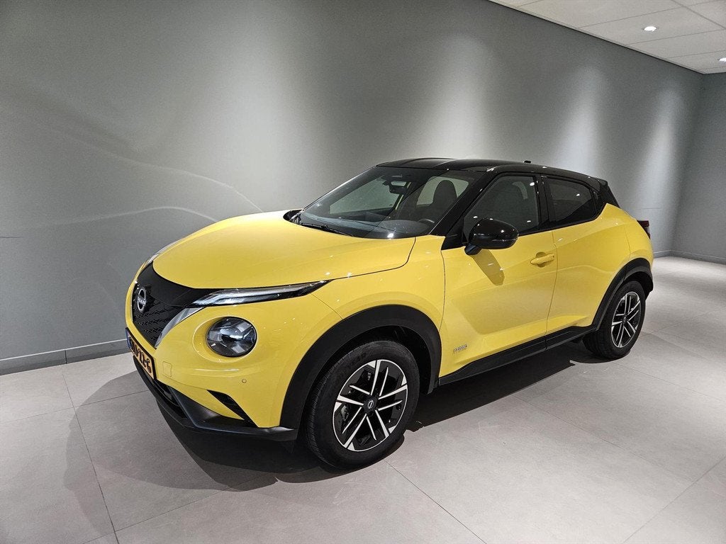 NISSAN Juke Hybrid 143pk Business Premium Navi/ Clima/ Cruis, Auto's, Stof, Gebruikt, 4 cilinders, Bedrijf