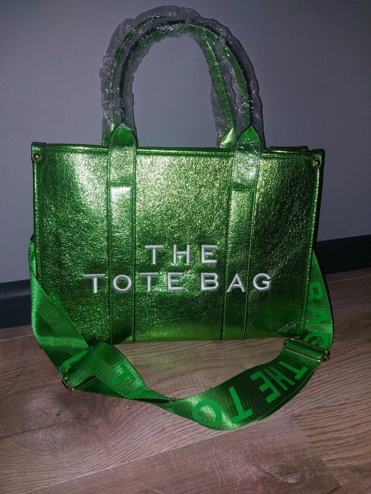 Nieuwe Groene The Tote Bag - 37cm, Ophalen of Verzenden, Nieuw, Groen, Shopper