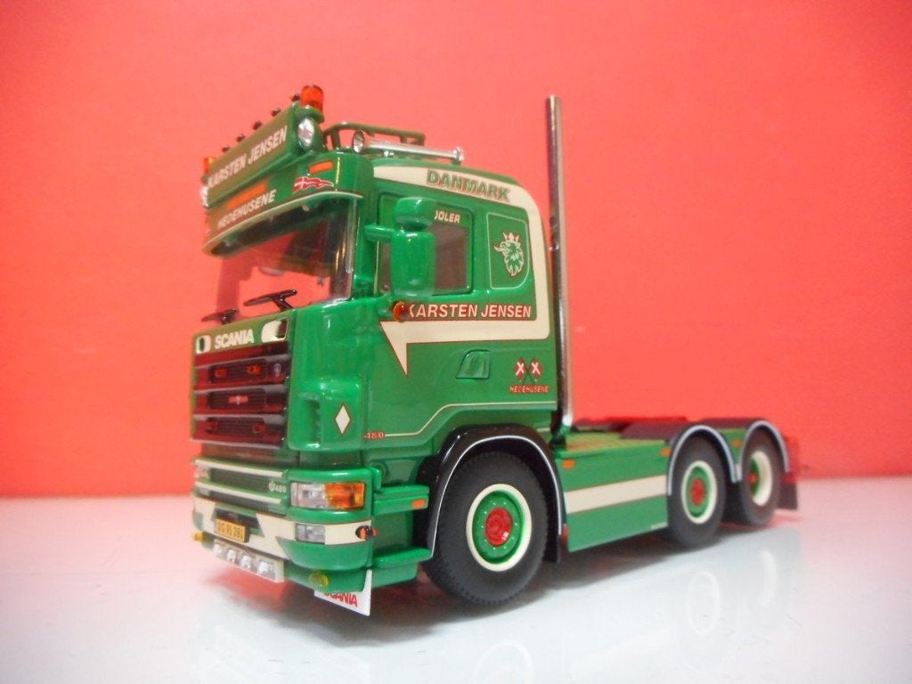WSI SCANIA R4 KARSTEN JENSEN, DENEMARKEN 01-5014, Ophalen of Verzenden, Nieuw, Bus of Vrachtwagen, Wsi
