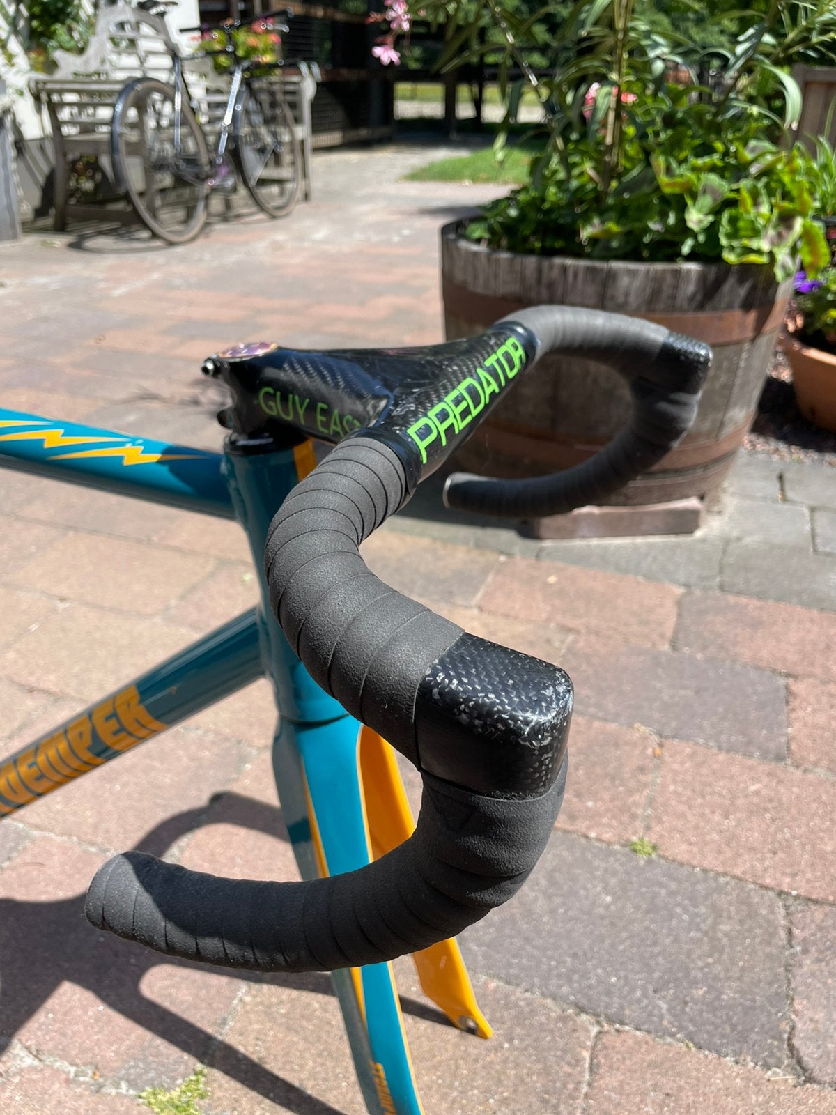 Predator / FSA carbon baanstuur voor baanfiets, Gebruikt, Stuur, Ophalen of Verzenden, Racefiets