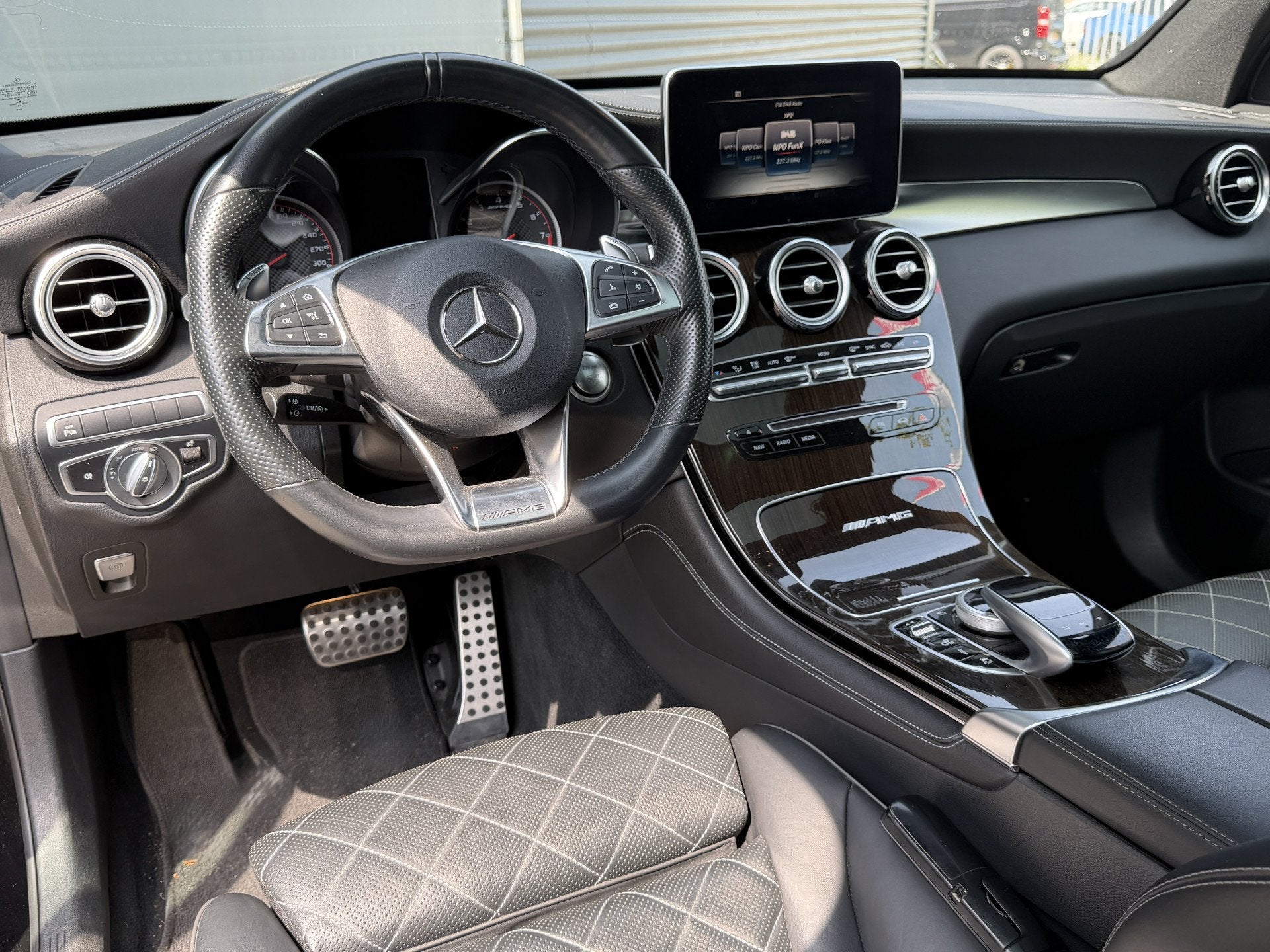 Mercedes-Benz GLC BWJ 2018 | AMG 63 S 510PK 4MATIC+ | TREKHA, Auto's, Automaat, Gebruikt, 510 pk, Leder