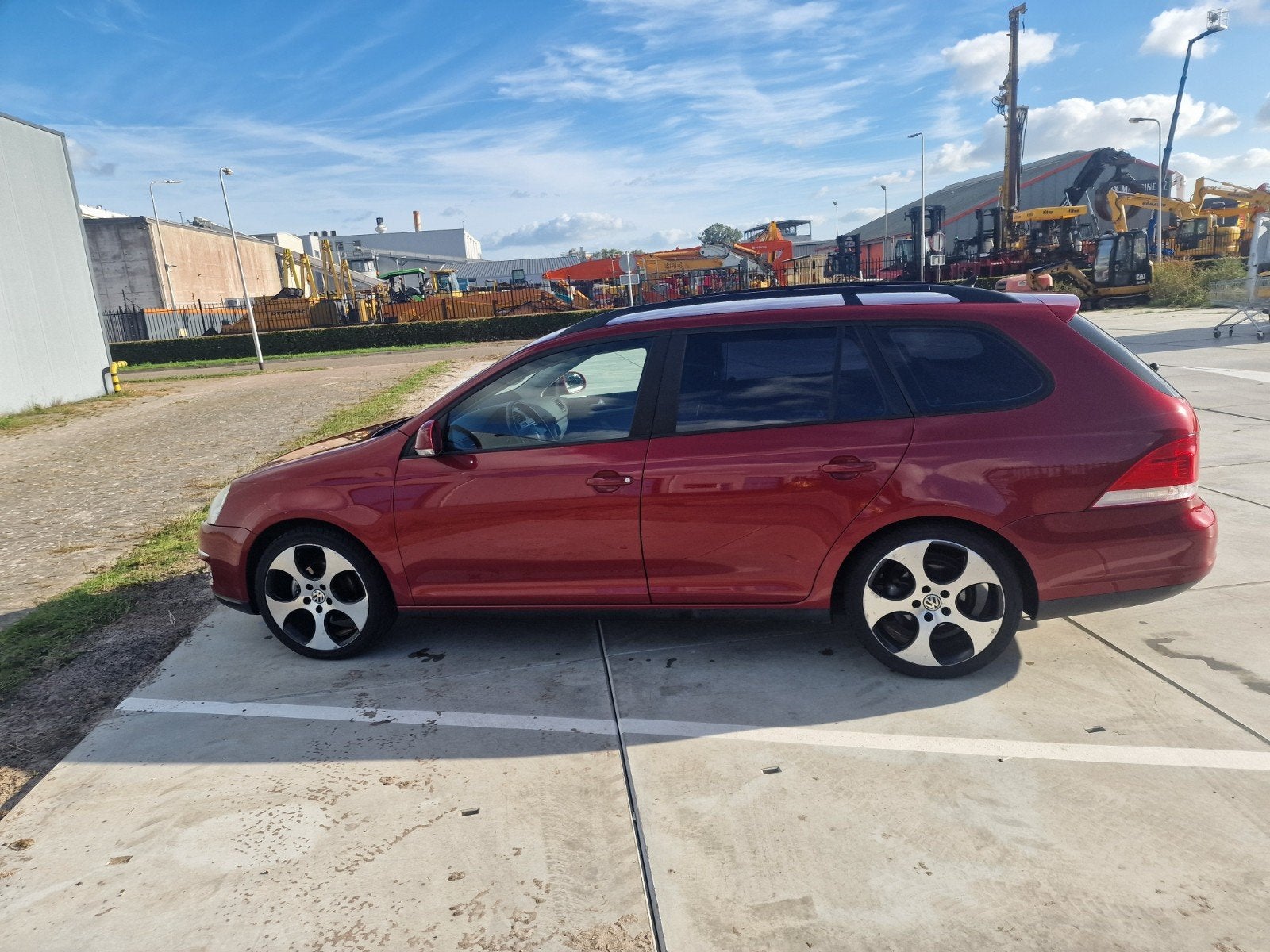 Volkswagen Golf 1.4 TSI Variant 2008 Rood, Voorwielaandrijving, Stof, Zwart, 4 cilinders