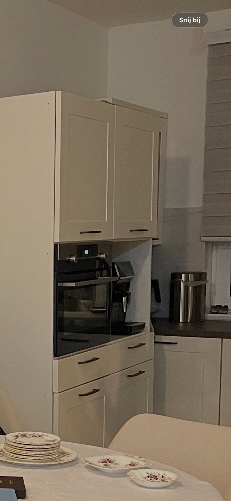 Complete keuken incl. apparatuur - 3 jaar oud - nette staat, Ophalen, Gebruikt, Wit, Hoekkeuken