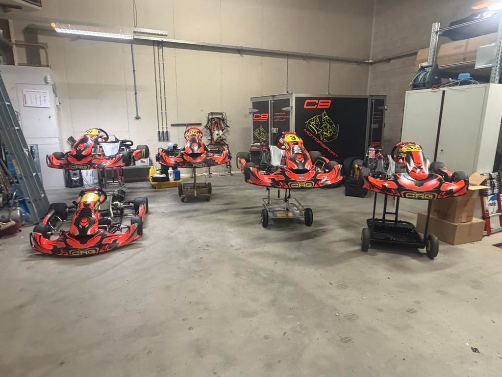 CRG KT2 frame van 2025 met evo blok, Sport en Fitness, Ophalen, Zo goed als nieuw, Kart