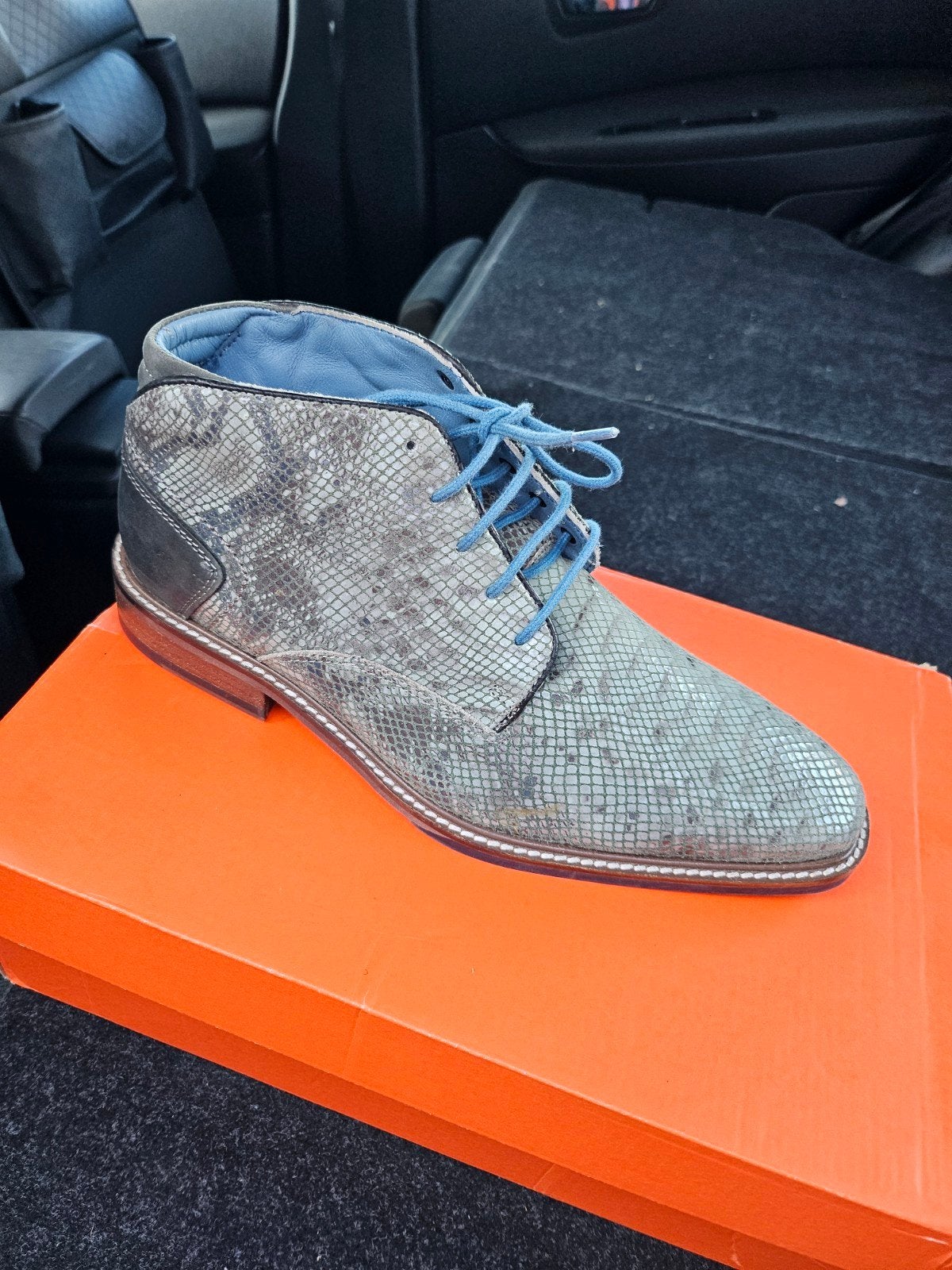 Nieuwe Van Lier herenschoenen met slangenprint, maat 40, Kleding | Heren, Schoenen, Onbekend@voorbeeld.com, Overige kleuren, Onbekend