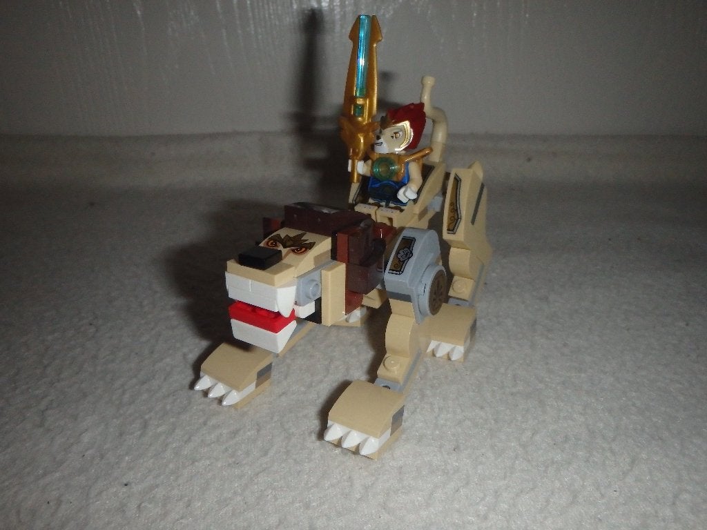 Lego 70123 chima leeuw., Lego, Ophalen of Verzenden, Zo goed als nieuw, Complete set