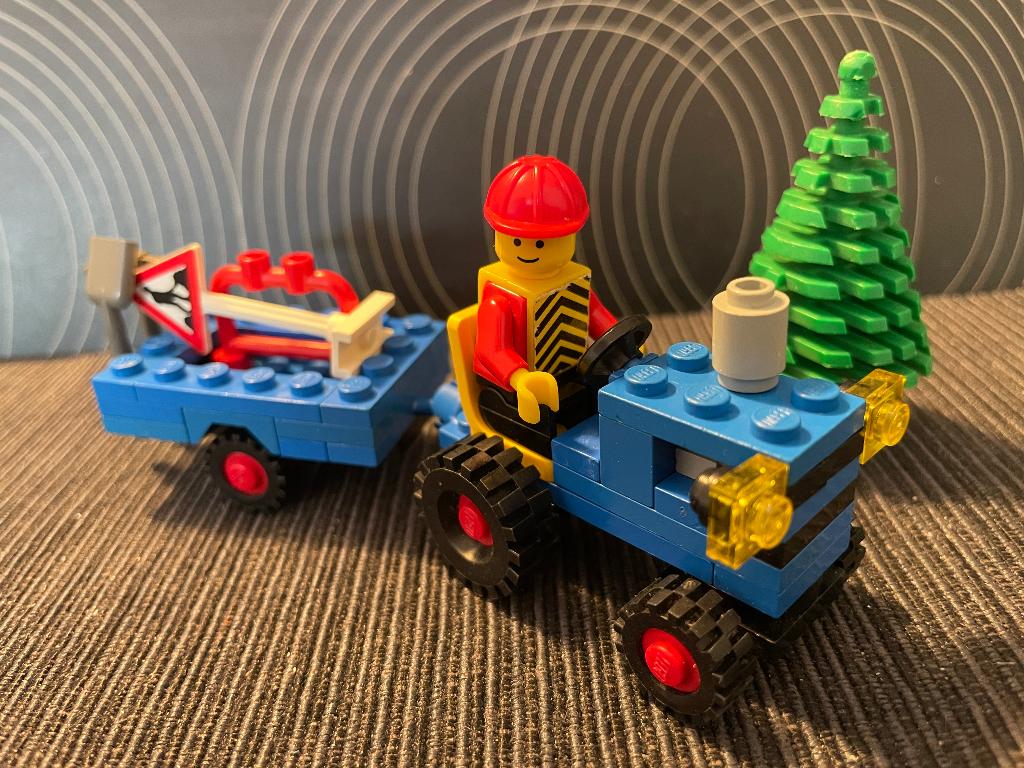 vintage Lego 6647 Highway repair, Compleet, Gebruikt, Lego, Ophalen of Verzenden