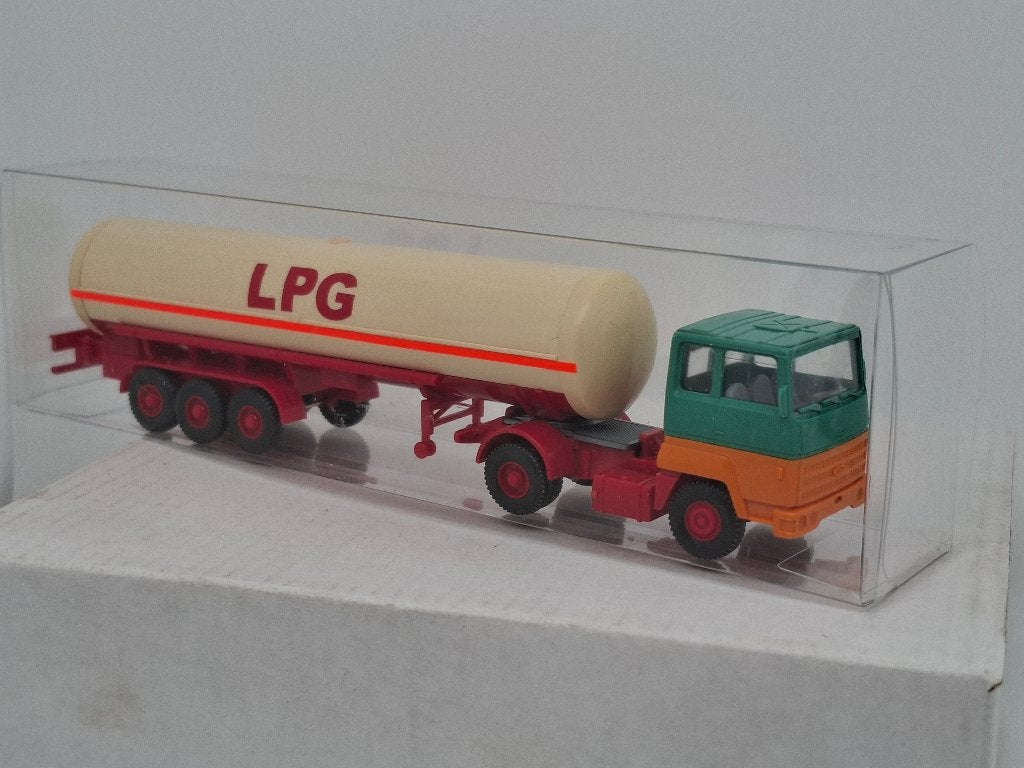 Ford vrachtwagen LPG Gas tankwagen - Wiking 1/87, Verzenden, Zo goed als nieuw, Bus of Vrachtwagen, Wiking