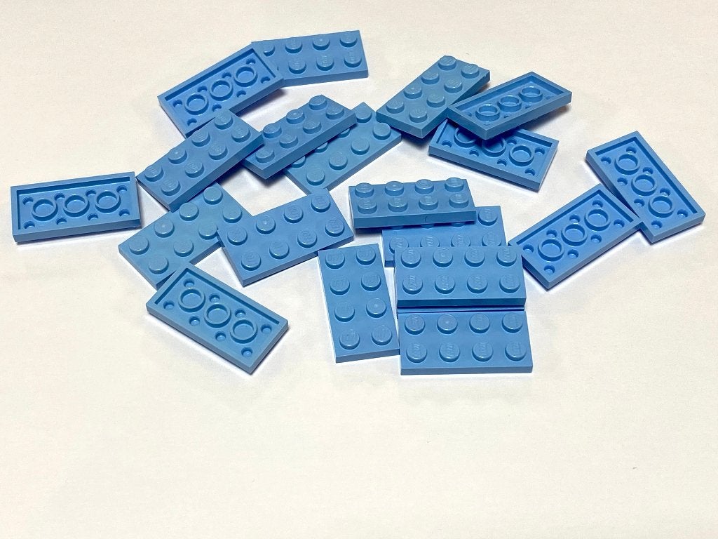 Partij 20x nieuwe 2x4 Lego platen in diverse kleuren, Overige thema's, Lego, Nieuw, Ophalen of Verzenden