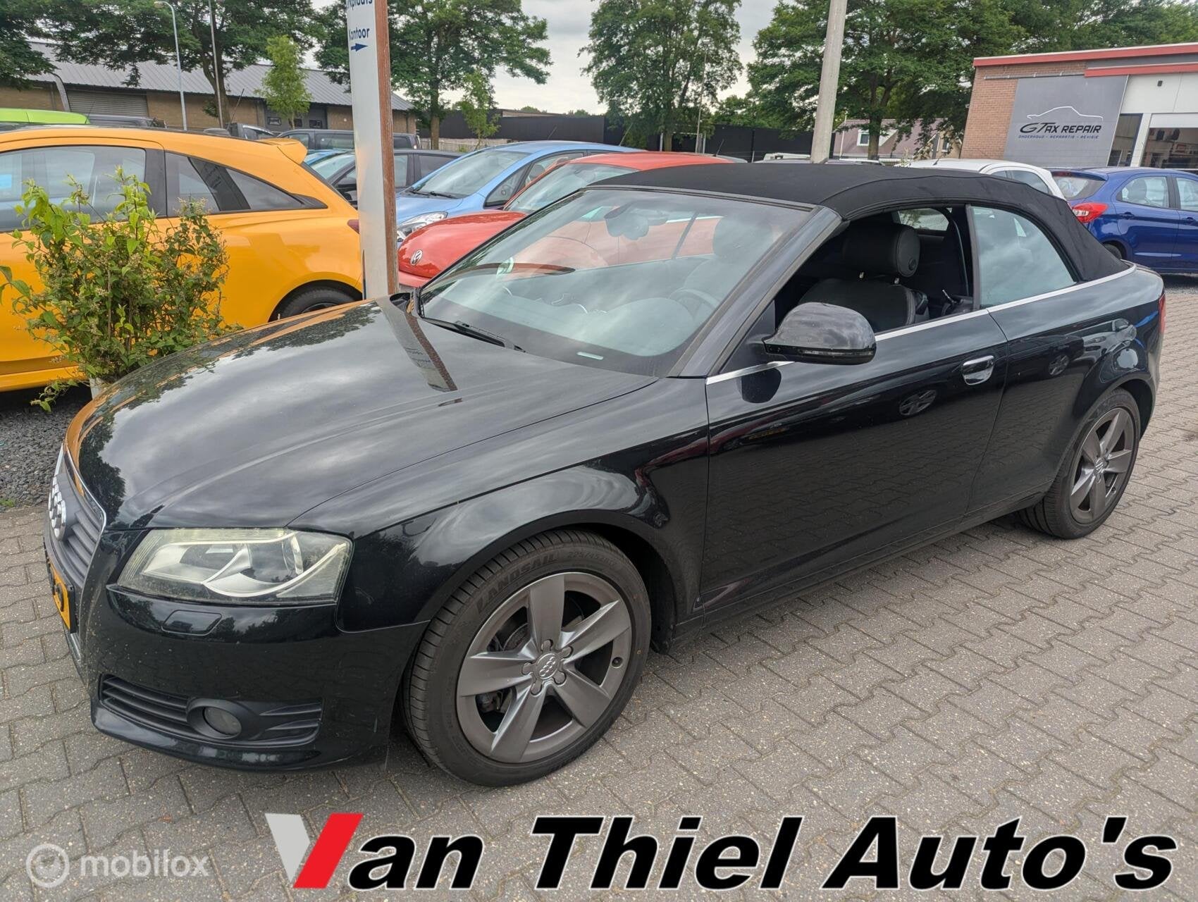Audi A3 Cabriolet 2.0 TFSI Ambition Pro Line, Auto's, Audi, Gebruikt, Parkeersensor, 4 cilinders, 4 stoelen