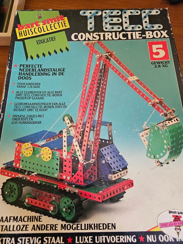 TECC constructie-box, Ophalen, Gebruikt