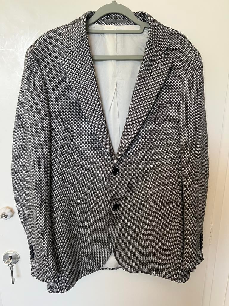 SUITSUPPLY Colbert Blazer Havana FL Maat 48 Wol/Zijde/Linnen, Kleding | Heren, Kostuums en Colberts, Ophalen of Verzenden, Zo goed als nieuw