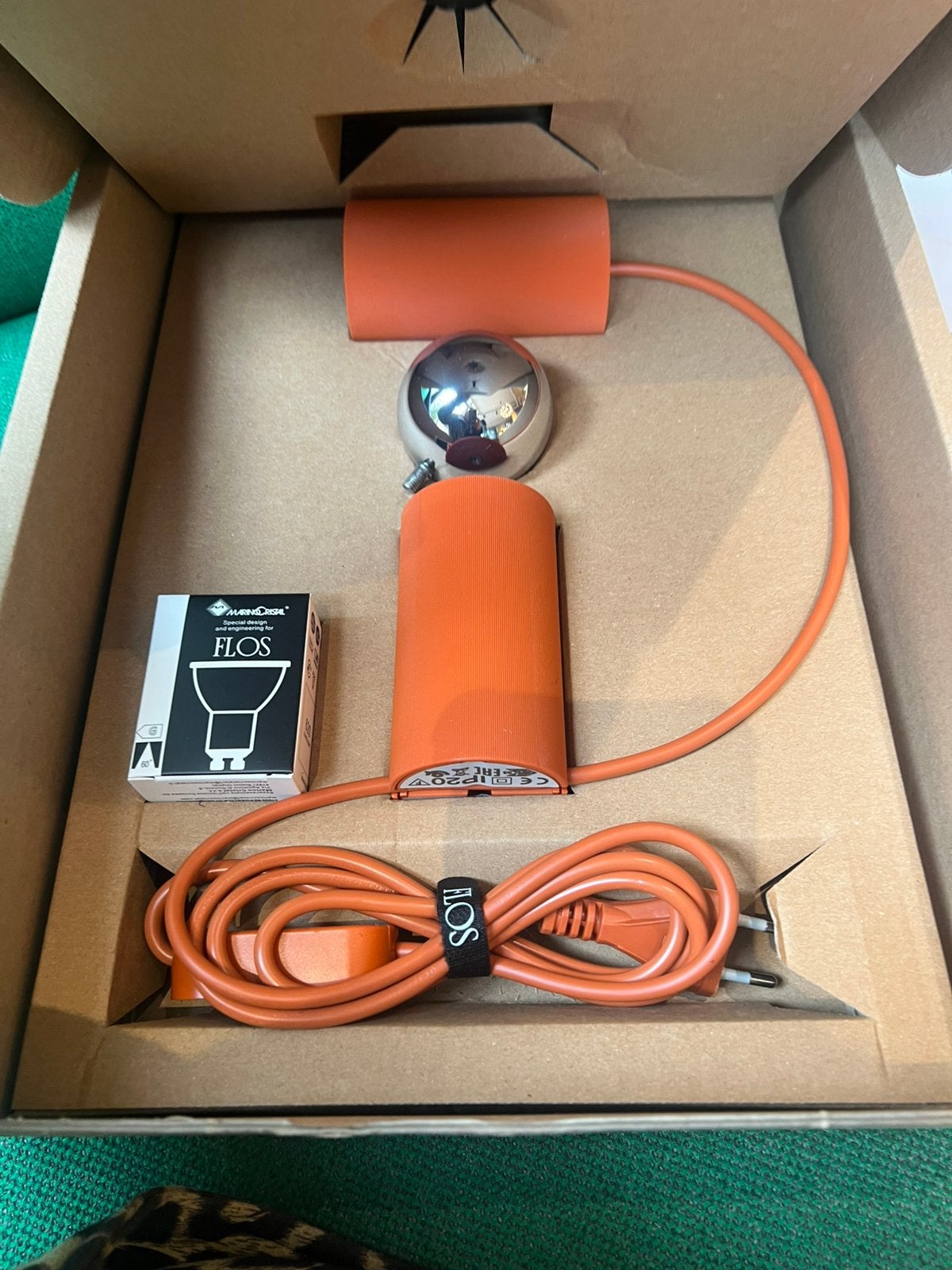 New- FLOS Bilboquet Tafellamp TomatoRed by Philippe Malouin, Ophalen of Verzenden, Nieuw, Overige typen, Design