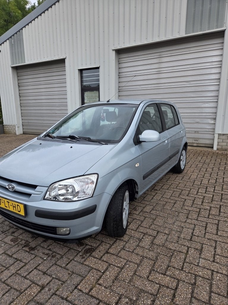 Hyundai Getz 1.3i GLS | 5DRS | ZUINIG | AUX/USB, Auto's, Zwart, 4 cilinders, Origineel Nederlands, Bedrijf