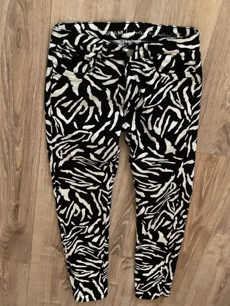 Dames "PARA MI" pantalon, Celine W:36 L:32, zwart/wit, Para Mi, Zwart, Ophalen of Verzenden, Zo goed als nieuw