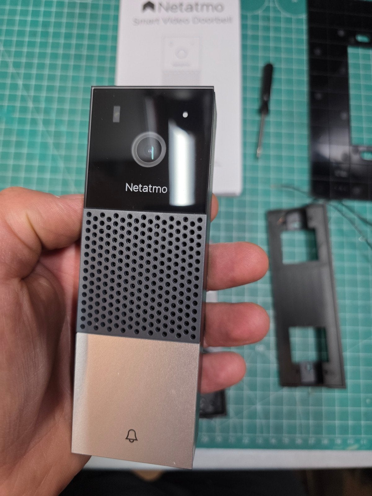 Netatmo Slimme Video Deurbel - Zo goed als nieuw, Ophalen, Zo goed als nieuw, Buitencamera