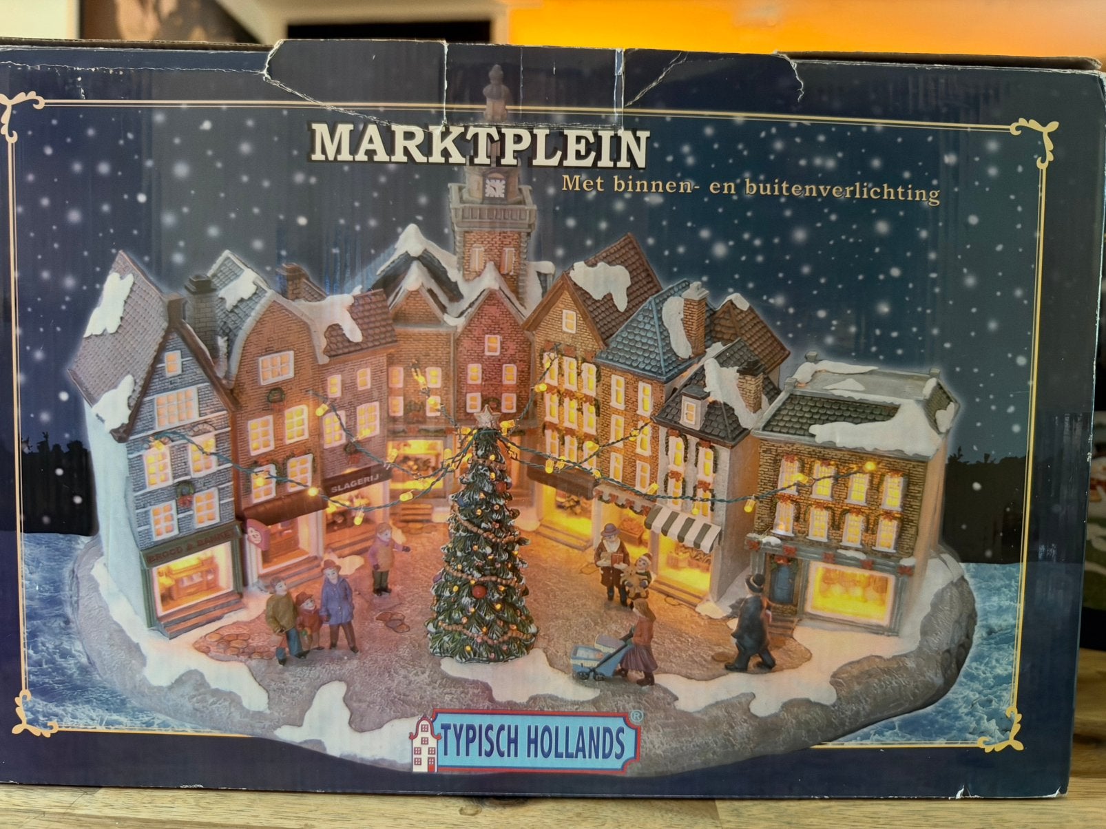 Typisch hollands marktplein, Diversen, Ophalen of Verzenden, Zo goed als nieuw