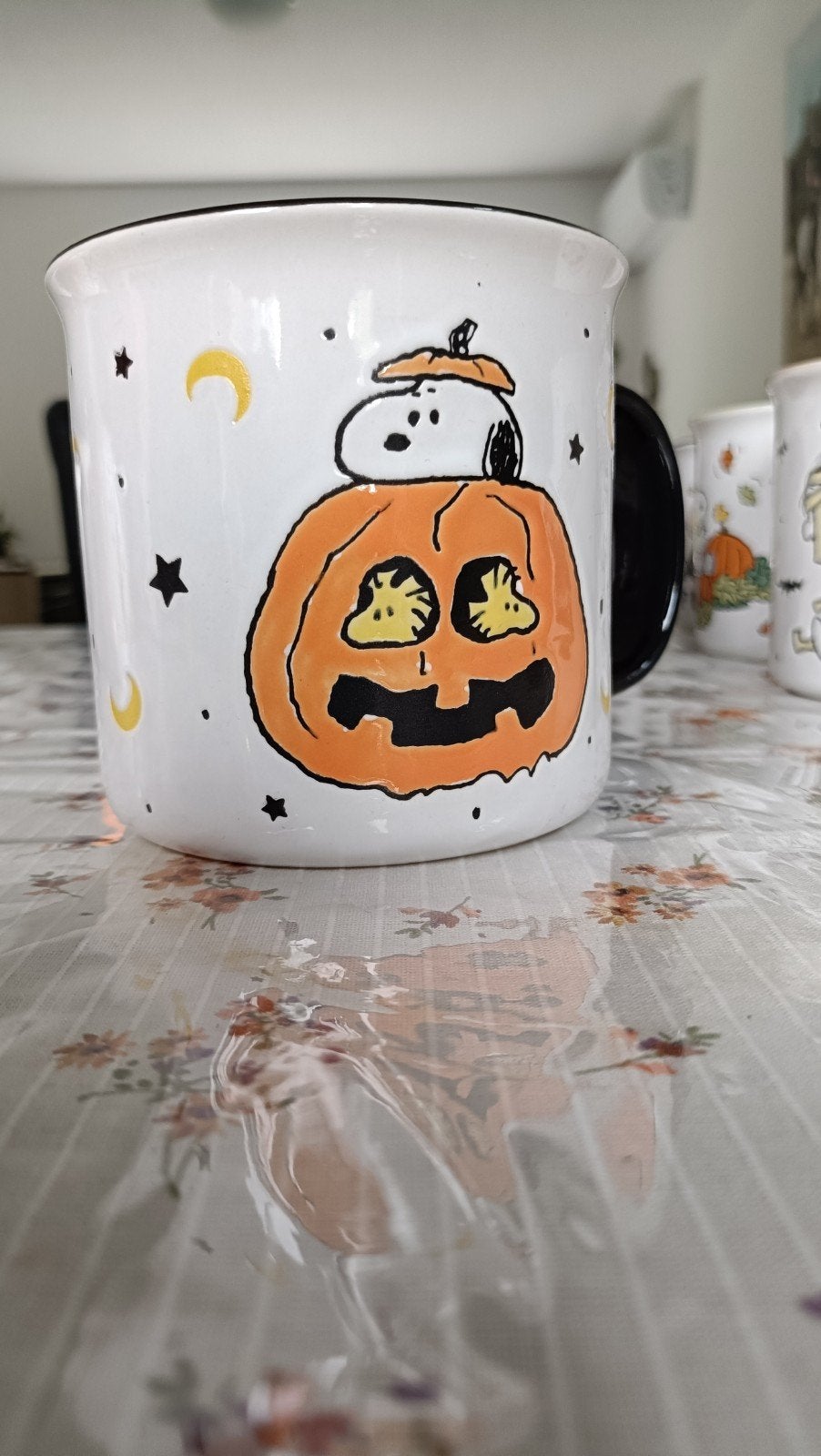 Snoopy Peanuts Mok XL Halloween Herfst, Huis en Inrichting, Keuken | Servies, Nieuw, Overige stijlen, Porselein, Mok