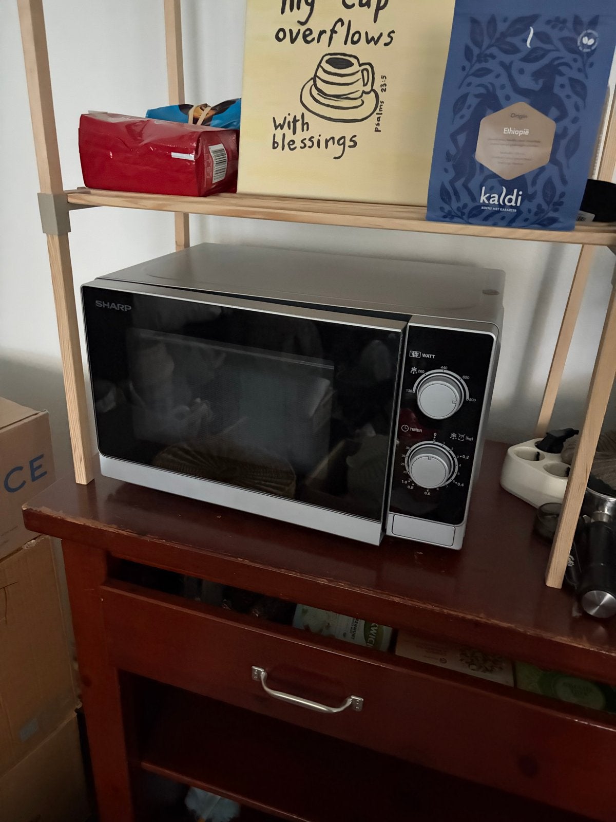 Sharp Magnetron - Uitstekend Werkend, Witgoed en Apparatuur, Ophalen, Gebruikt, Magnetron, Draaiplateau